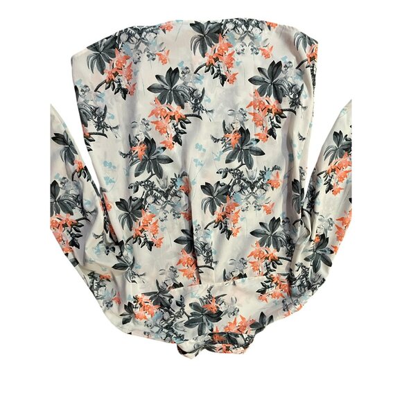 Talbots Nantucket Blouse Womens SP Petites Used Floral - Picture 12 of 16